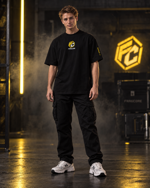 Playera Oversize FRAGCORE — CLUTCH 01