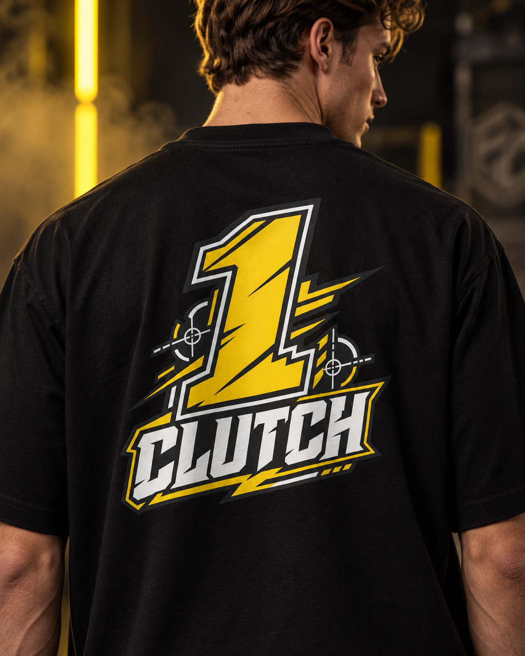 Playera Oversize FRAGCORE — CLUTCH 01