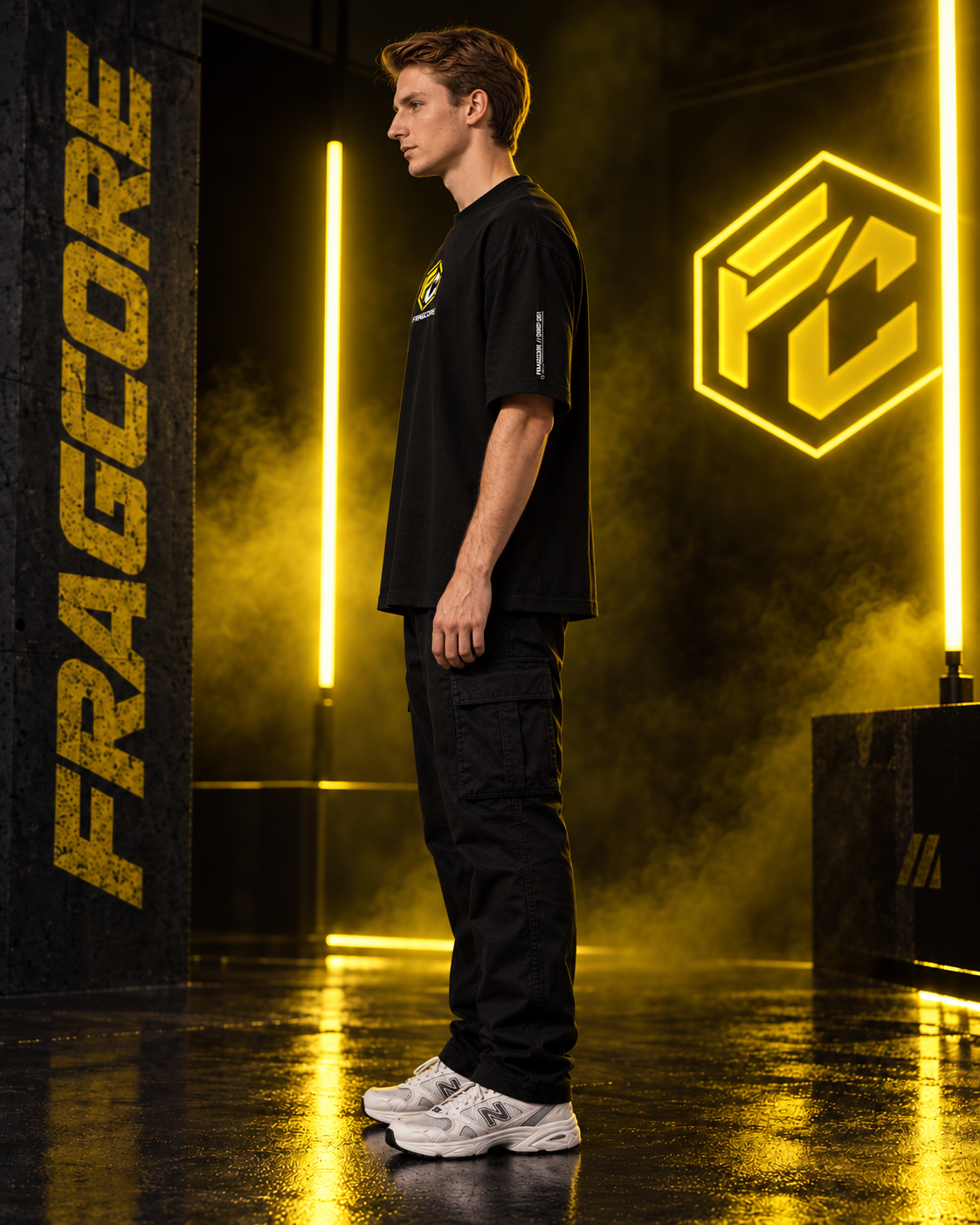 Playera Oversize FRAGCORE — CORE MARK
