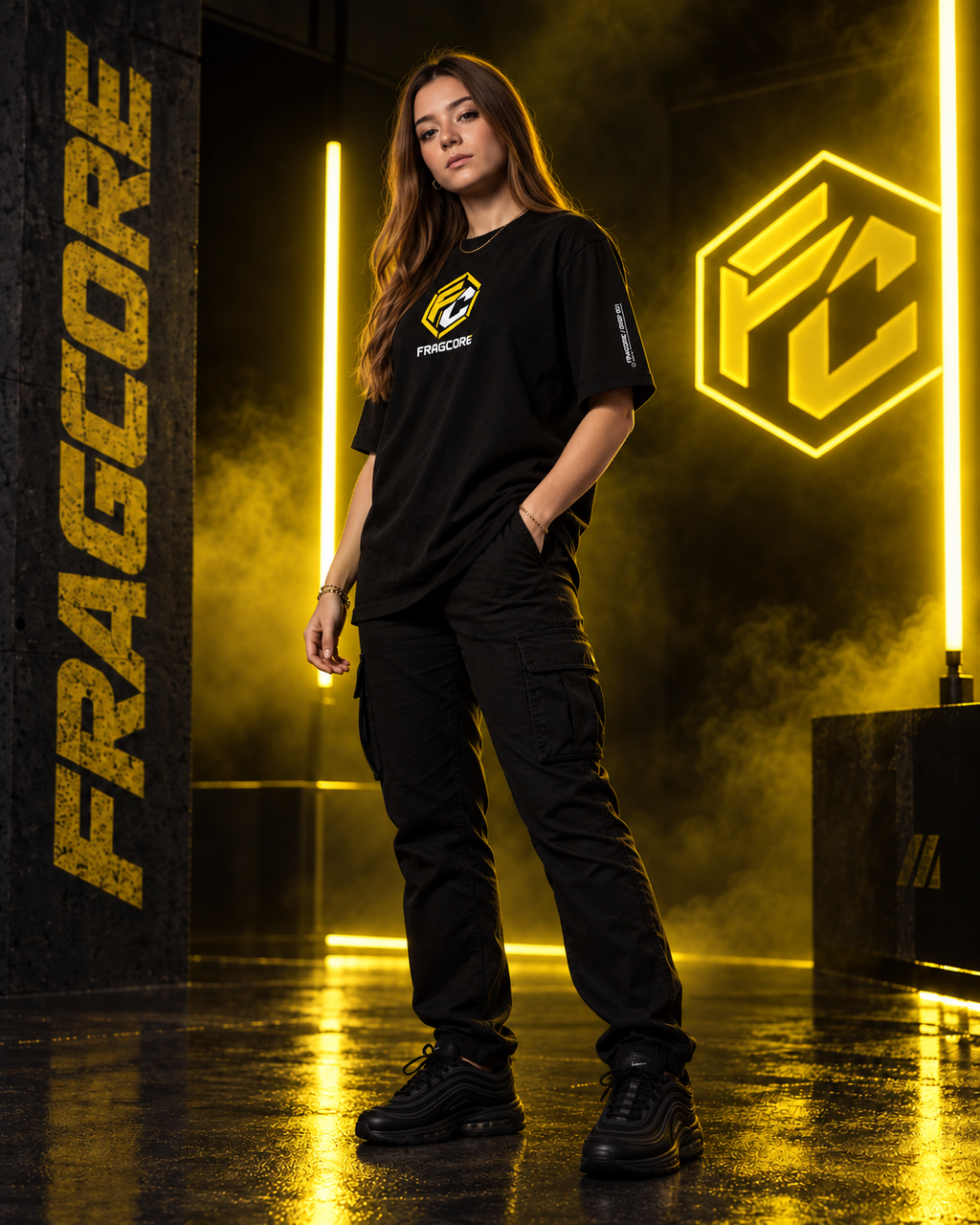 Playera Oversize FRAGCORE — CORE MARK
