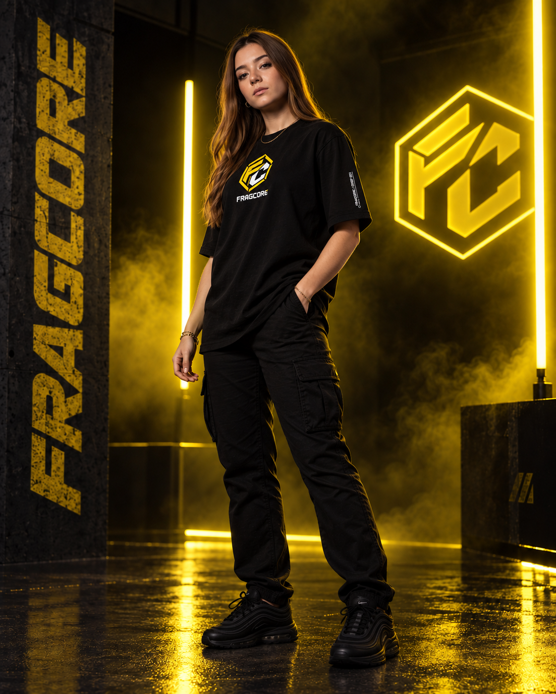 Playera Oversize FRAGCORE — CORE MARK
