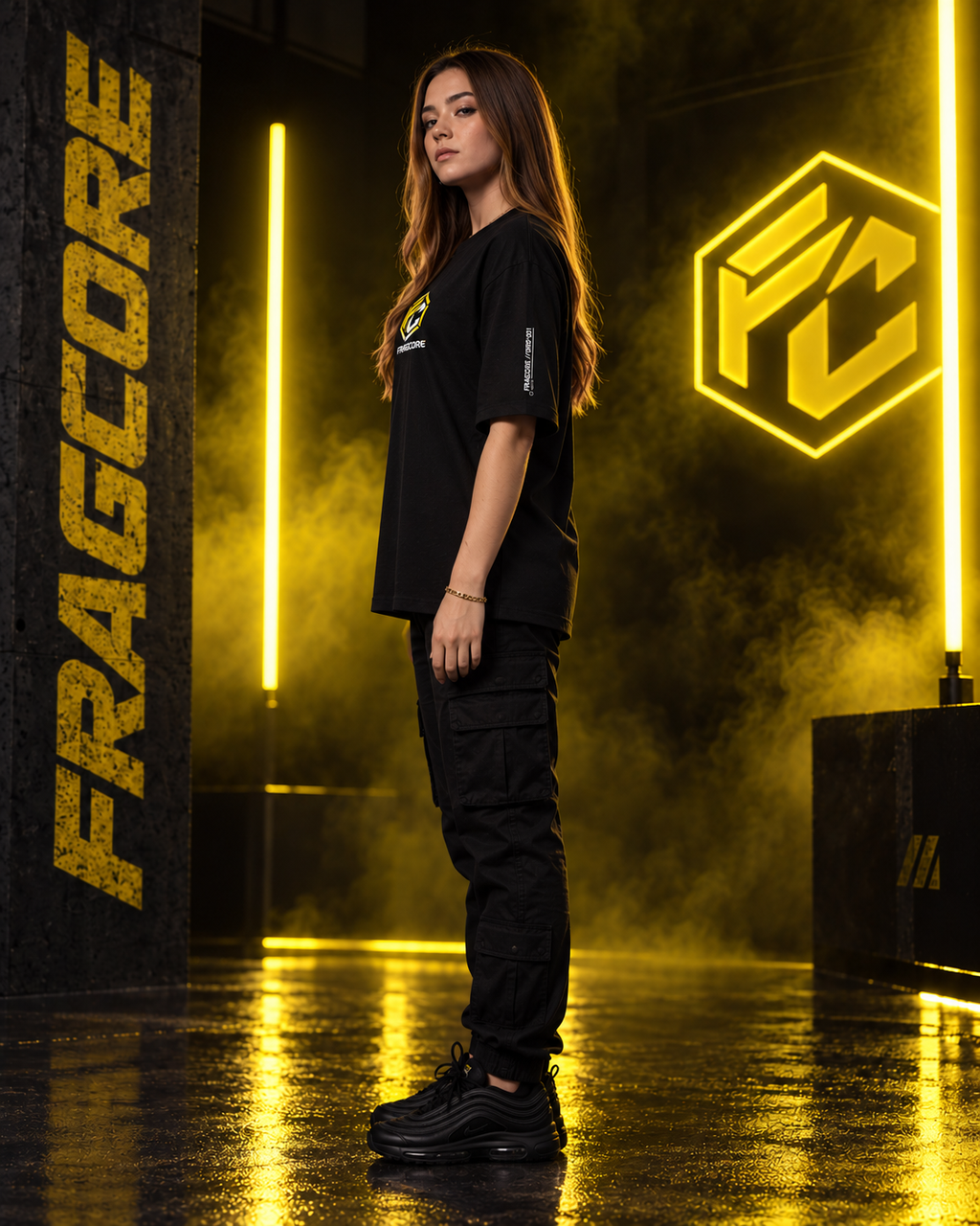 Playera Oversize FRAGCORE — CORE MARK