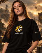 Playera Oversize FRAGCORE — LYNX LEGENDS